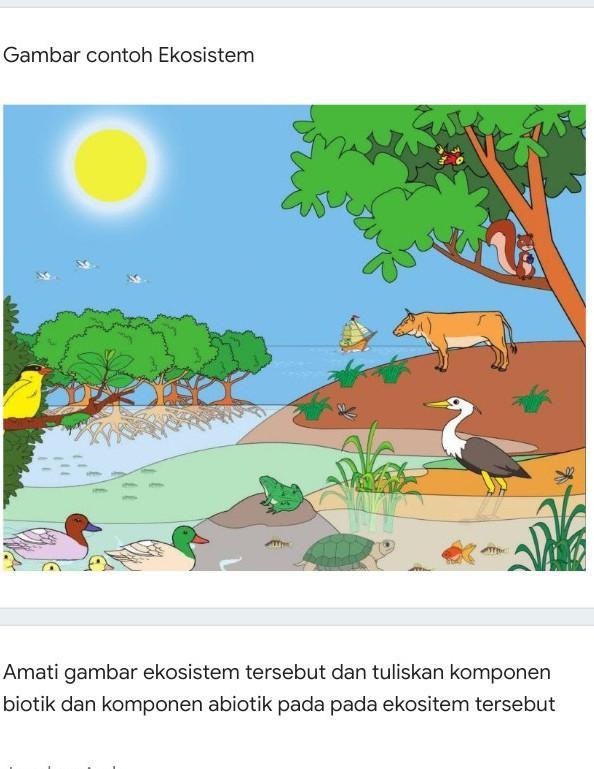 Detail Contoh Unsur Biotik Nomer 27