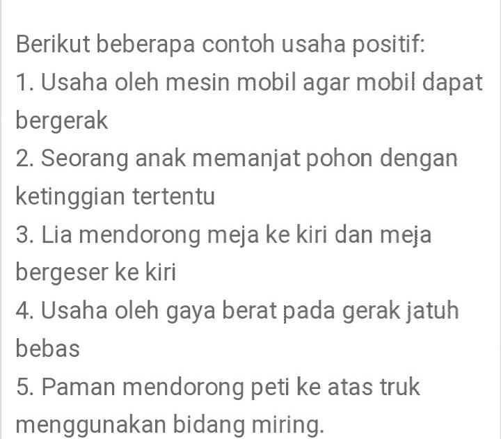 Detail Contoh Usaha Positif Nomer 9