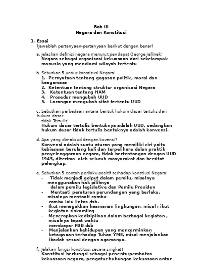 Detail Contoh Uud 1945 Nomer 52