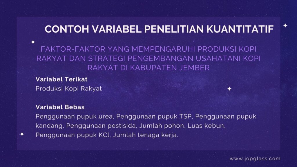 Contoh Variabel Kualitatif - KibrisPDR