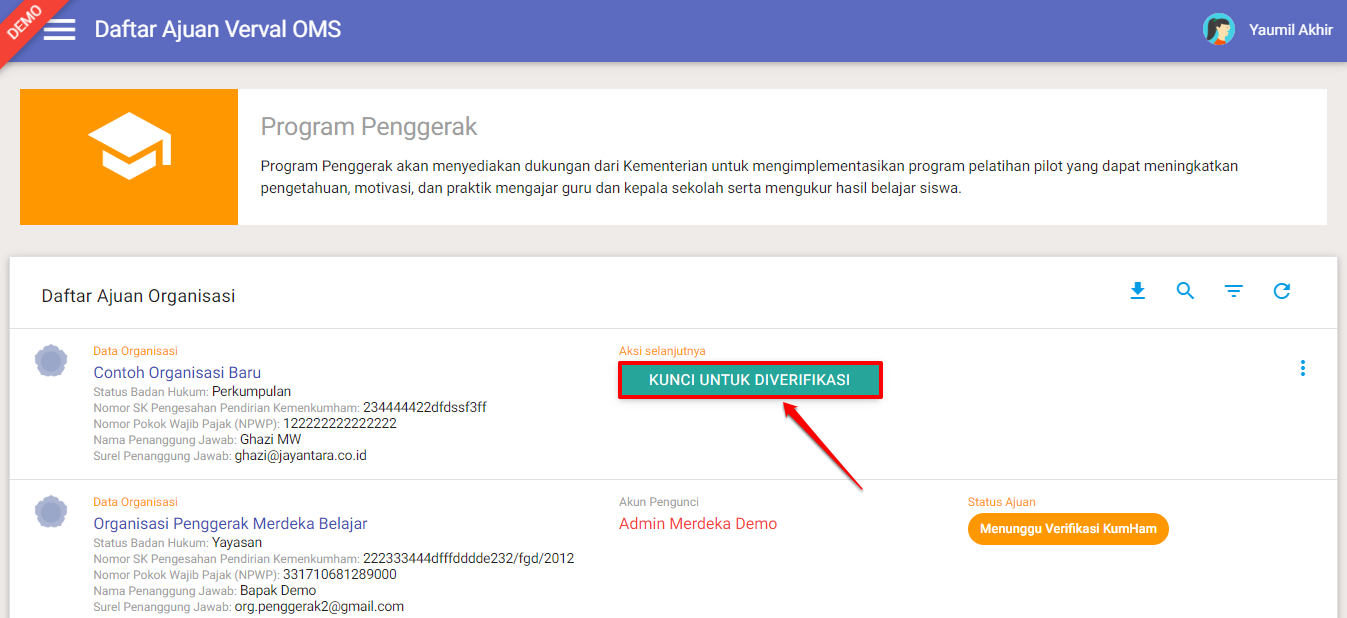 Detail Contoh Verifikasi Data Nomer 32