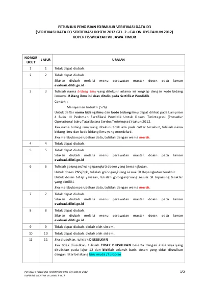 Detail Contoh Verifikasi Data Nomer 42