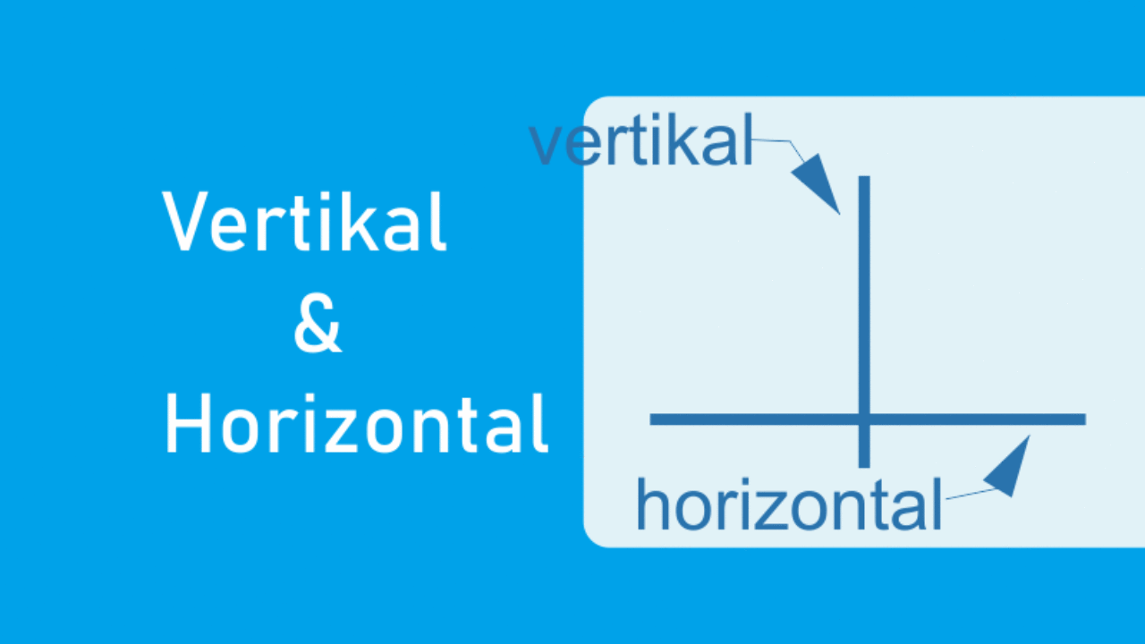 Detail Contoh Vertikal Dan Horizontal Nomer 3