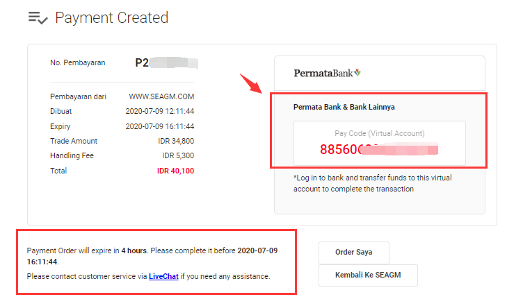 Detail Contoh Virtual Account Nomer 28