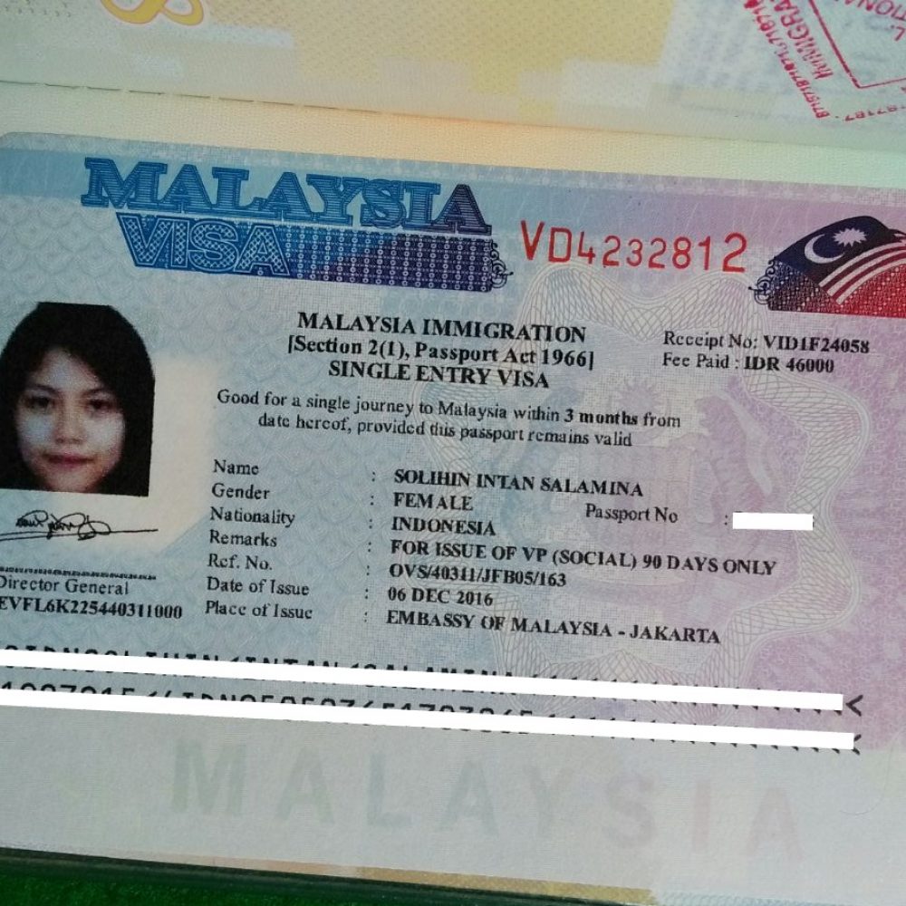 Detail Contoh Visa Indonesia Nomer 24