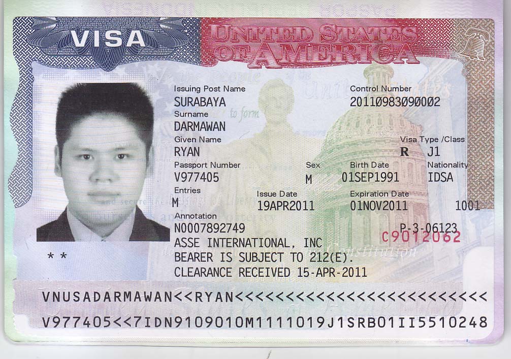 Detail Contoh Visa Indonesia Nomer 6