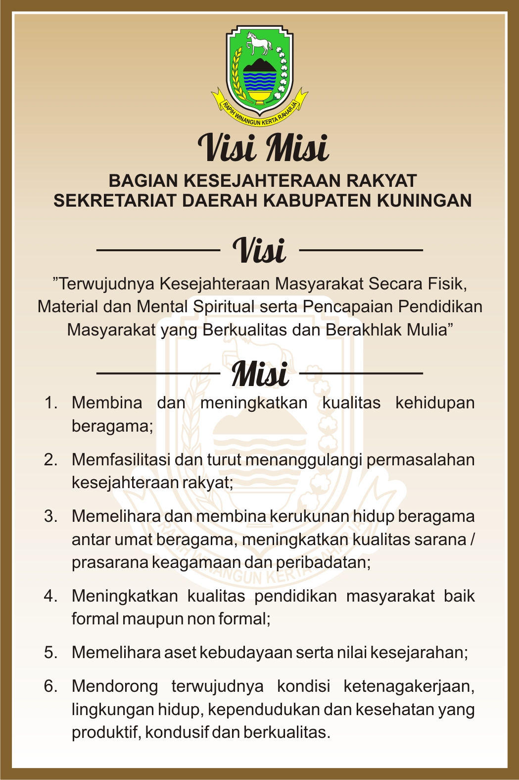 Detail Contoh Visi Dan Misi Nomer 6