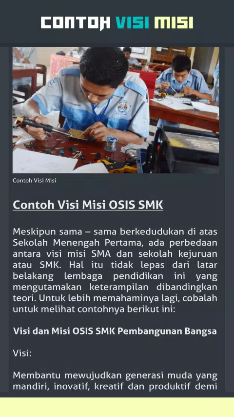 Detail Contoh Visi Misi Nomer 33
