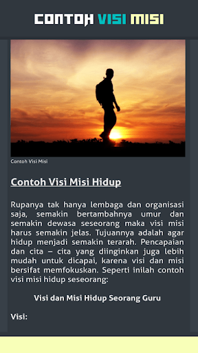 Detail Contoh Visi Misi Hidup Nomer 10