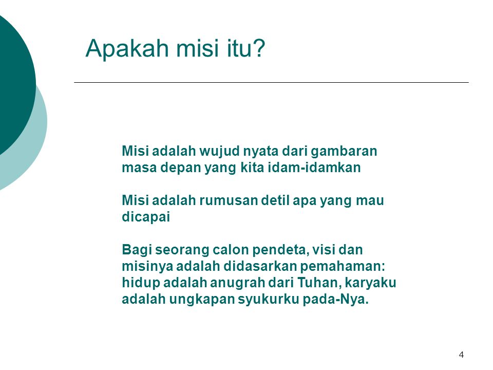 Detail Contoh Visi Misi Hidup Nomer 30