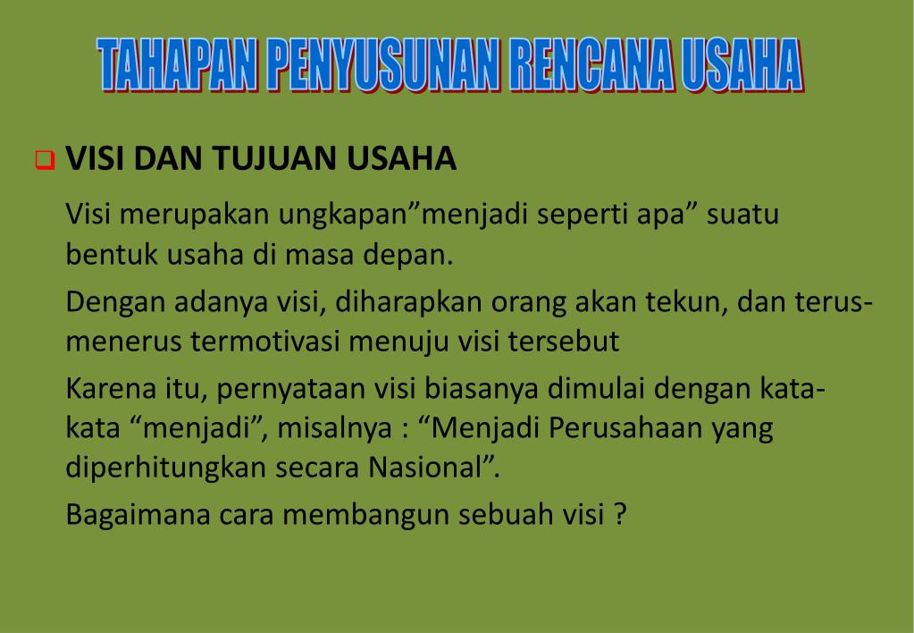 Detail Contoh Visi Misi Hidup Orang Sukses Nomer 37