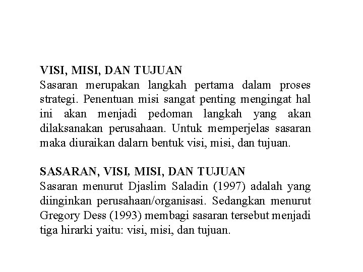 Detail Contoh Visi Misi Perusahaan Dagang Nomer 12