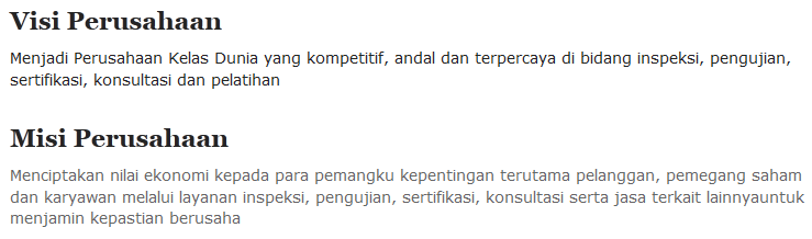 Detail Contoh Visi Misi Perusahaan Dagang Nomer 42