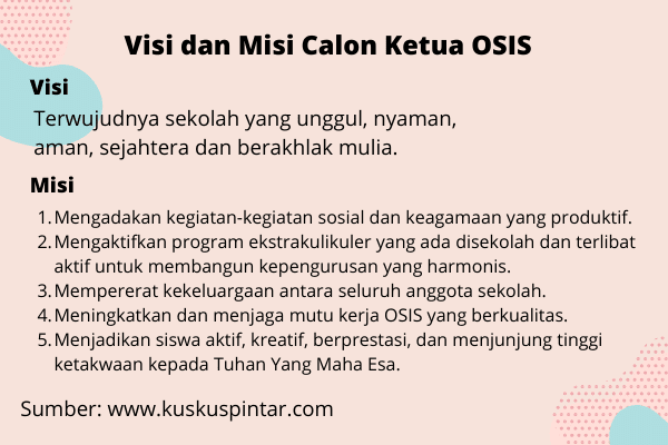 Detail Contoh Visi Osis Nomer 2