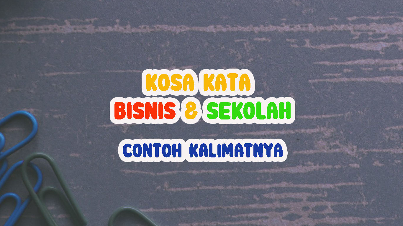 Detail Contoh Vocab Dan Kalimatnya Nomer 11