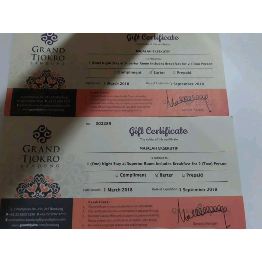 Detail Contoh Voucher Hotel Nomer 33