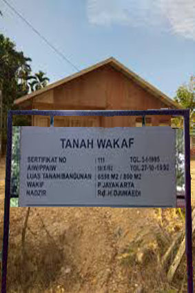 Detail Contoh Wakaf Benda Tidak Bergerak Nomer 8