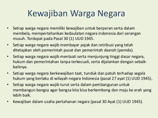 Detail Contoh Warga Negara Nomer 16