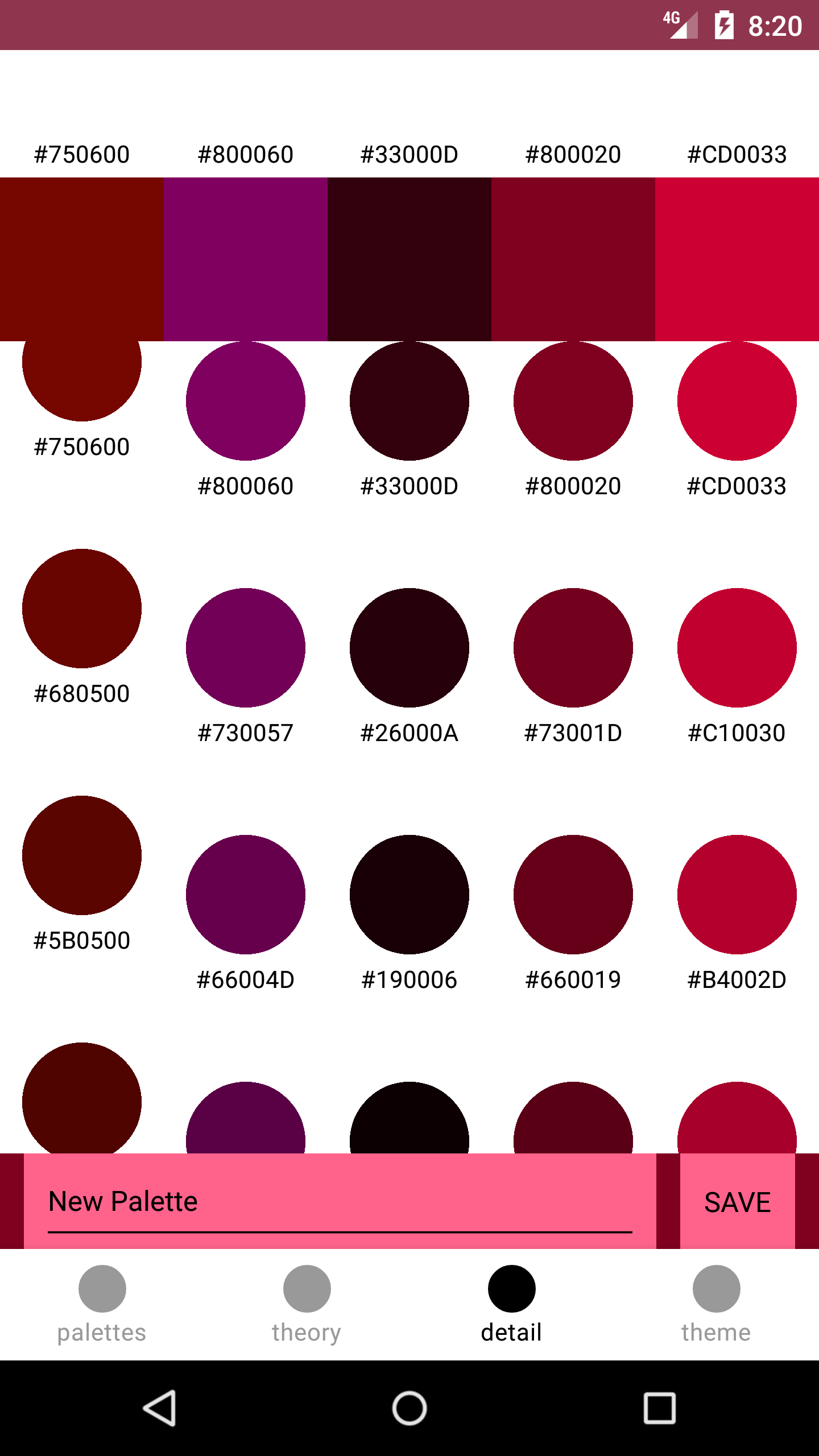 Detail Contoh Warna Burgundy Nomer 50