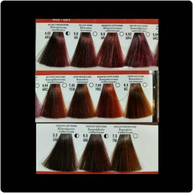 Detail Contoh Warna Cat Rambut Matrix Nomer 25