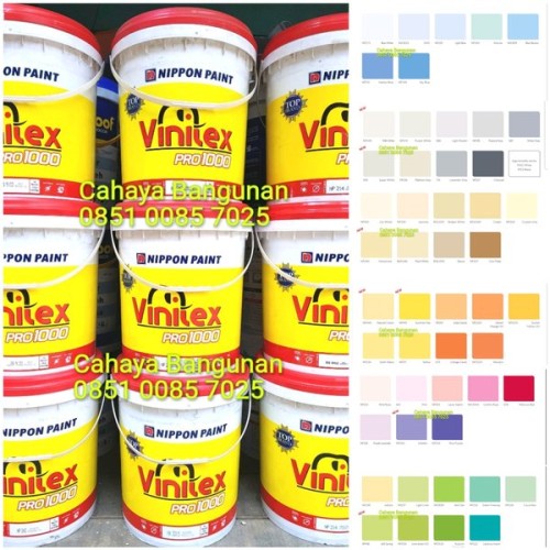 Detail Contoh Warna Cat Vinilex Nomer 33