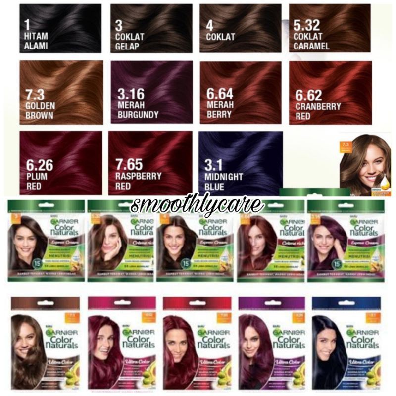 Detail Contoh Warna Garnier Color Natural Nomer 6