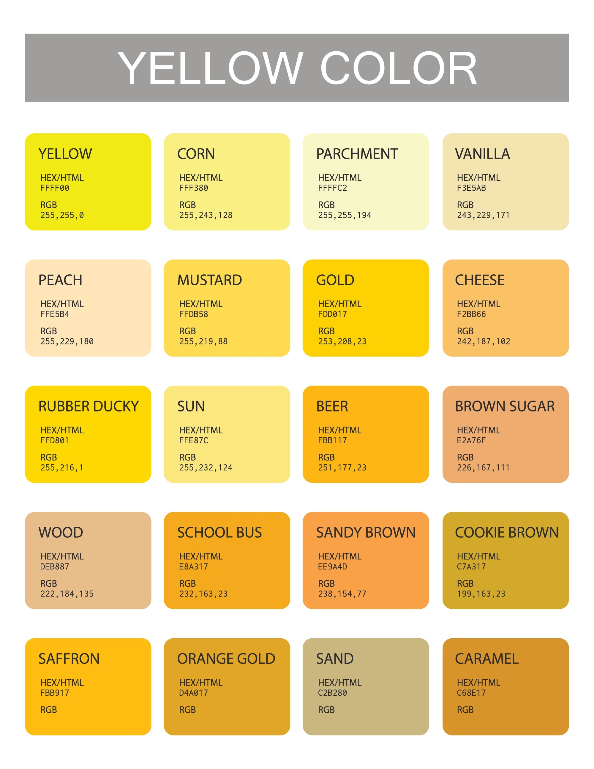 Detail Contoh Warna Kuning Mustard Koleksi Nomer 8