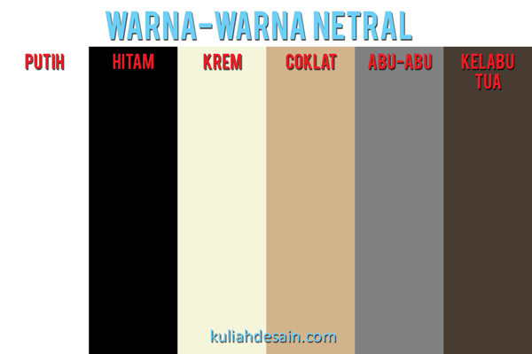 Contoh Warna Netral - KibrisPDR