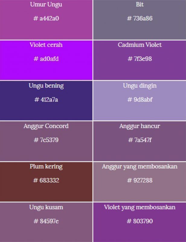 Detail Contoh Warna Pastel Dan Lavender Nomer 7