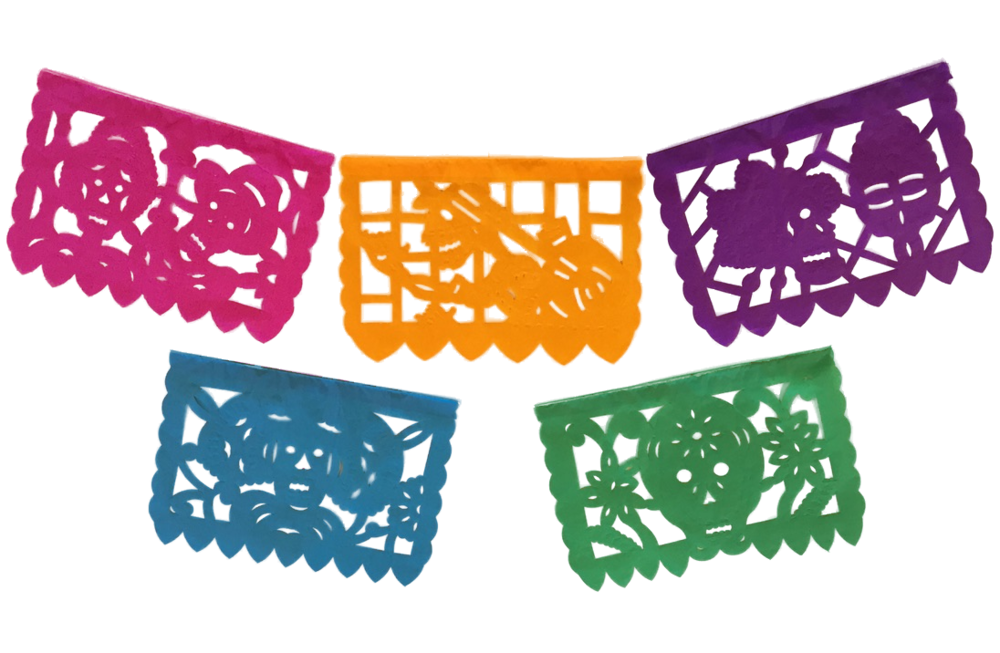 Detail Day Of The Dead Papel Picado Nomer 9