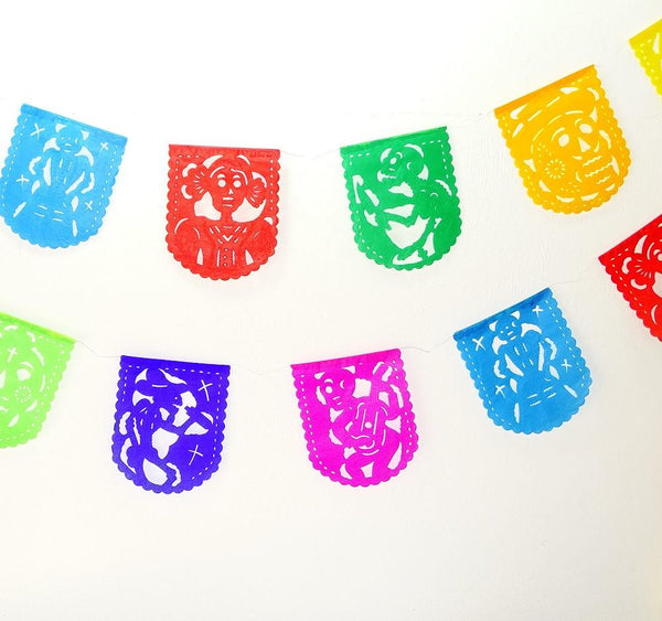 Detail Day Of The Dead Papel Picado Nomer 16