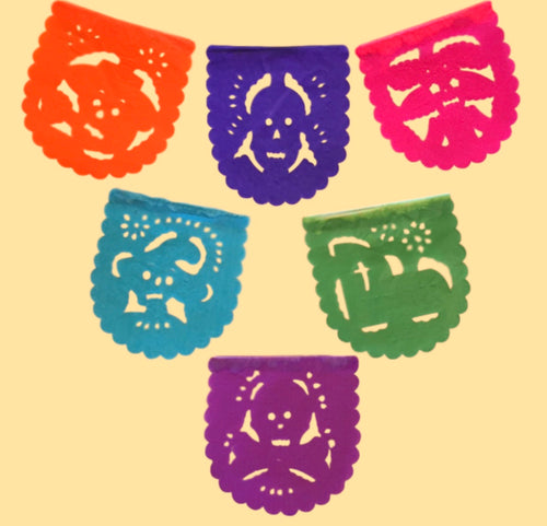 Detail Day Of The Dead Papel Picado Nomer 19