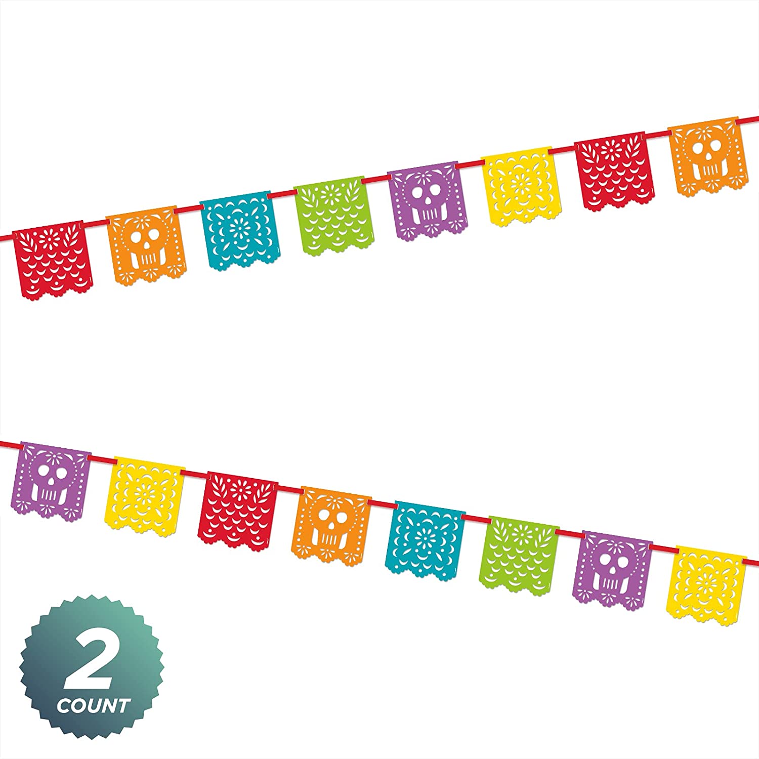 Detail Day Of The Dead Papel Picado Nomer 25