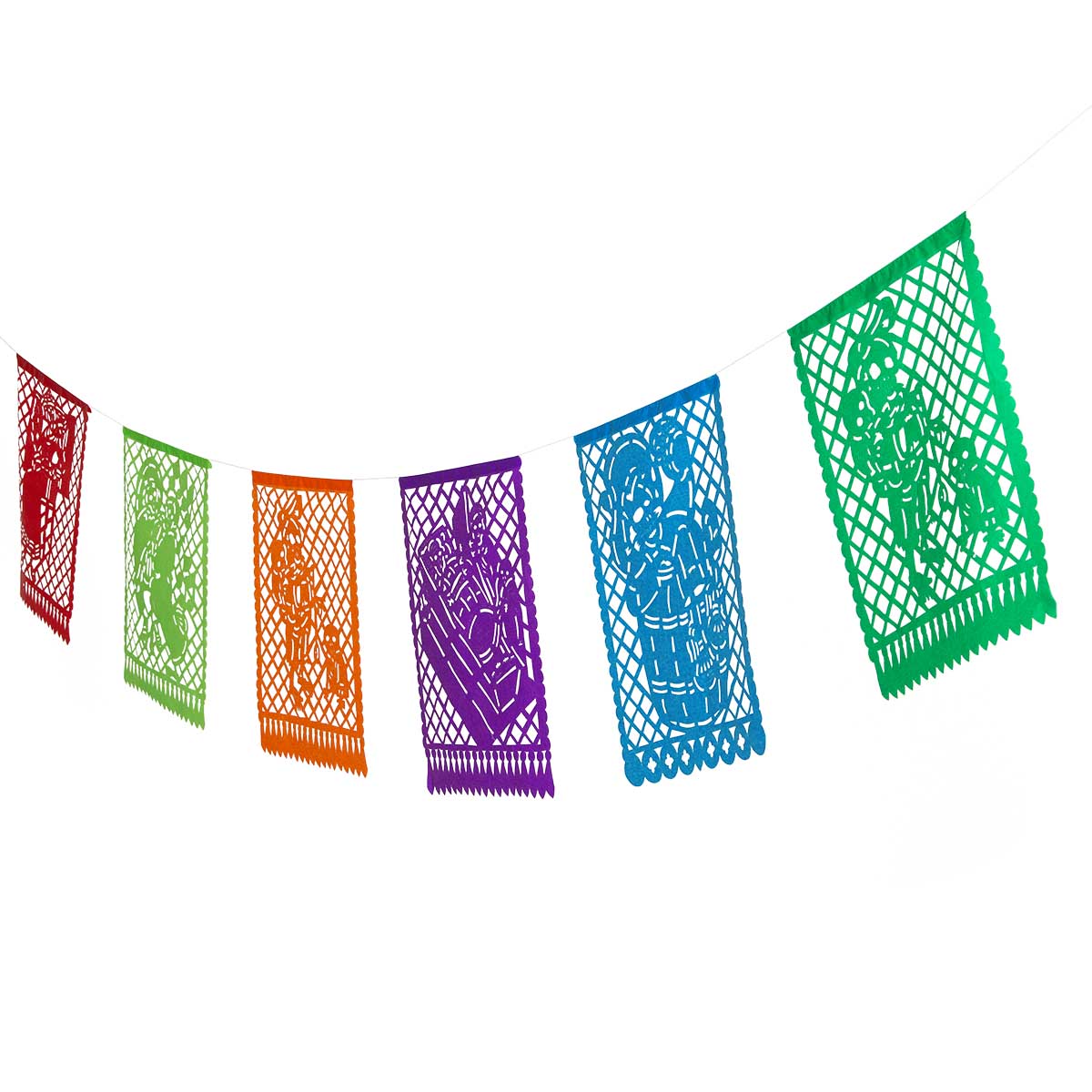 Detail Day Of The Dead Papel Picado Nomer 4