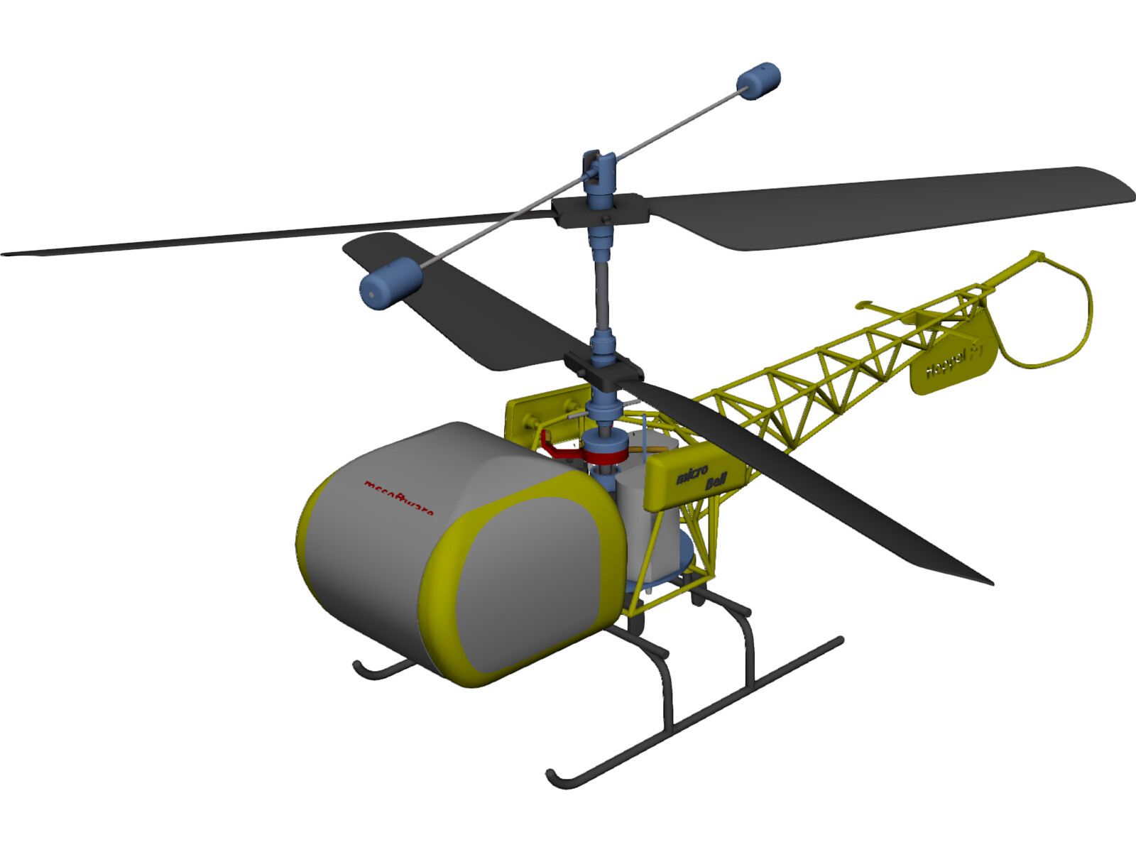 Detail Elicottero Dwg Nomer 10