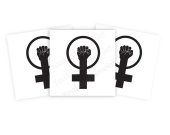 Detail Feministische Sticker Nomer 4