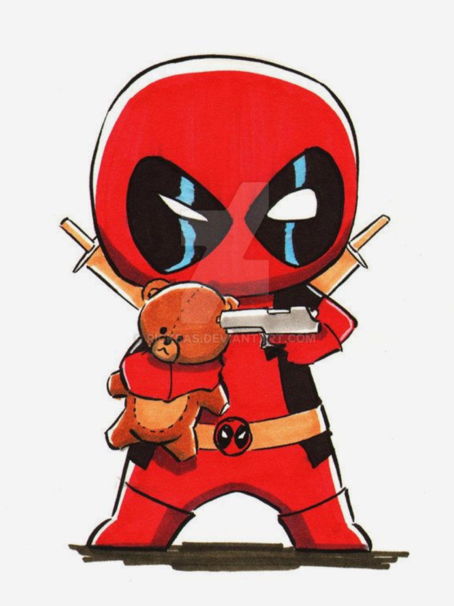 Detail Leinwand Deadpool Nomer 2