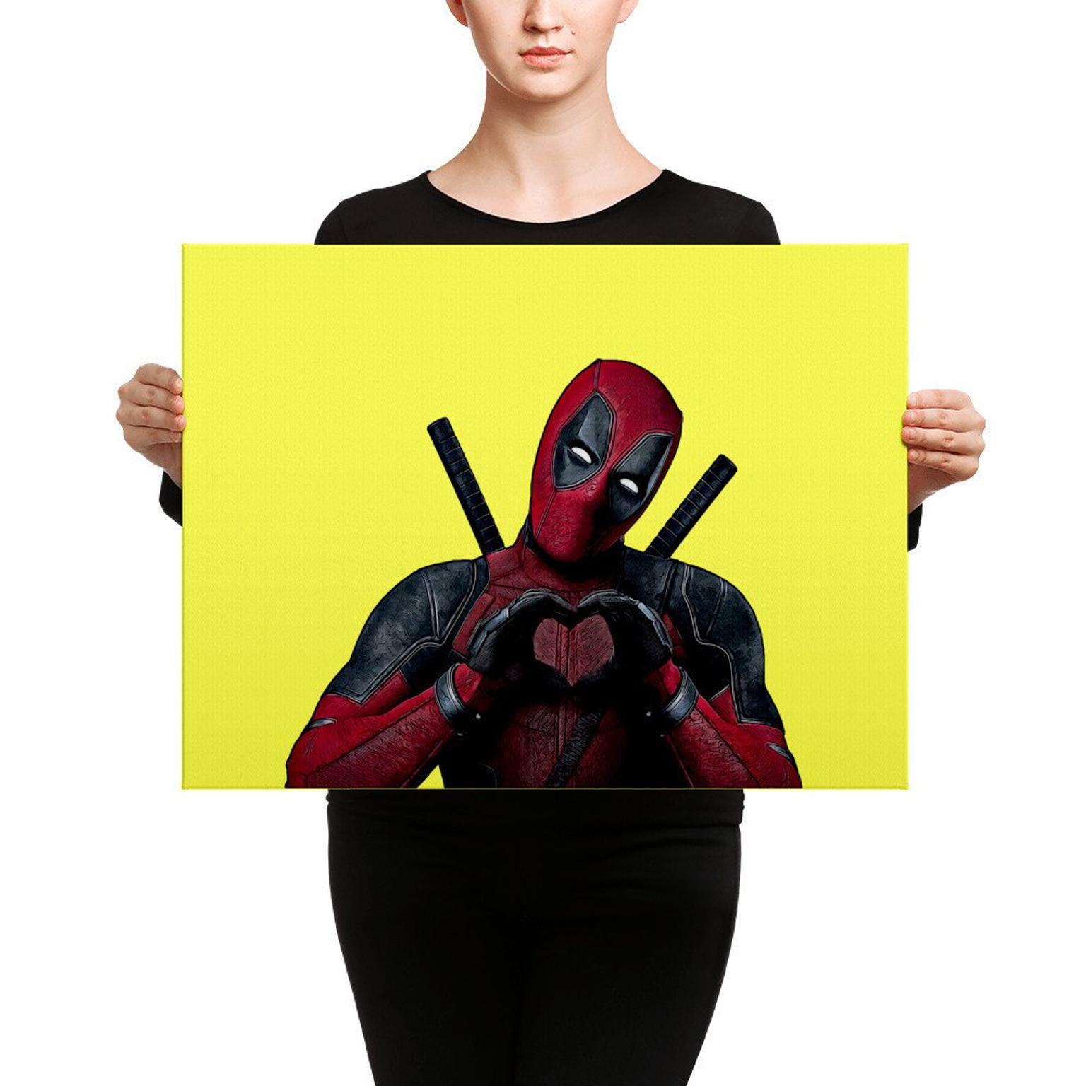 Detail Leinwand Deadpool Nomer 4