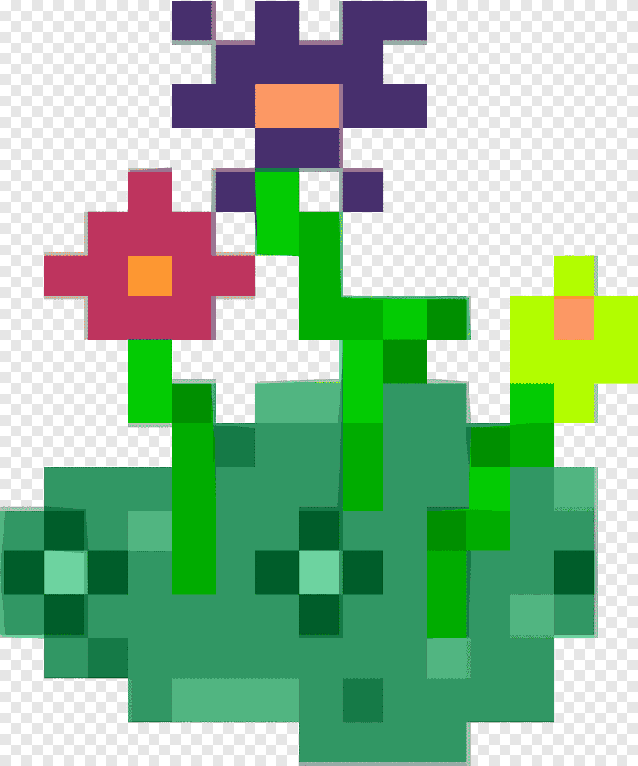 Detail Pixel Art Blume Nomer 6