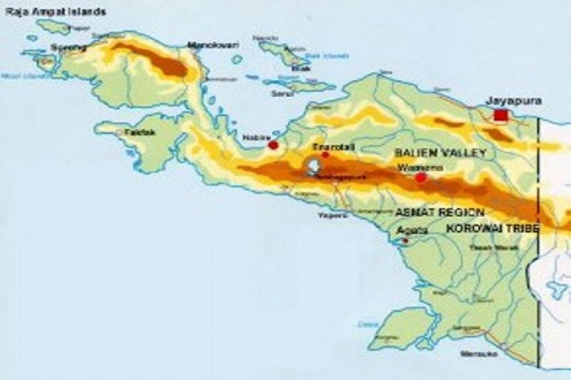 Detail Gambar Perbatasan Indonesia Puau Papua Nomer 14
