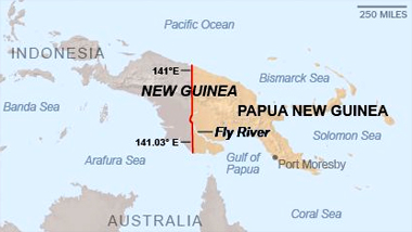 Detail Gambar Perbatasan Indonesia Puau Papua Nomer 18