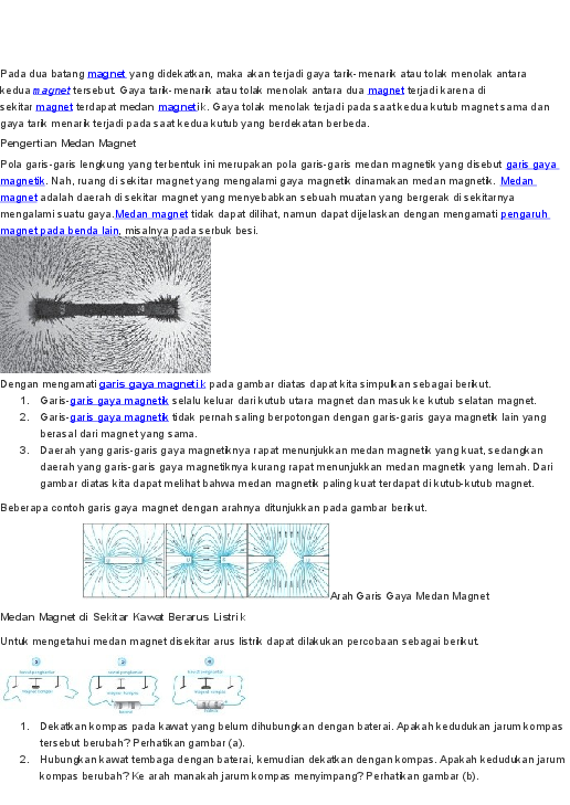 Detail Gambar Percobaan Medan Magnet Disekitar Kawat Berarus Nomer 38