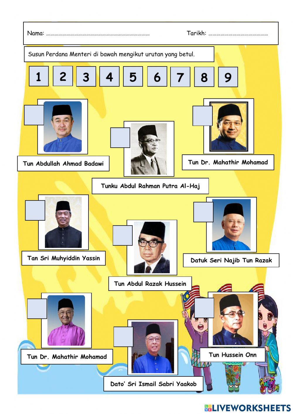 Detail Gambar Perdana Menteri Malaysia 1 6 Nomer 34
