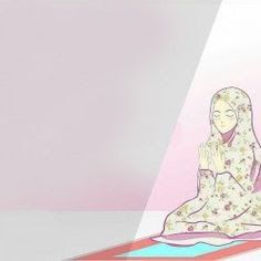 Detail Gambar Perempuan Berdoa Animasi Nomer 1