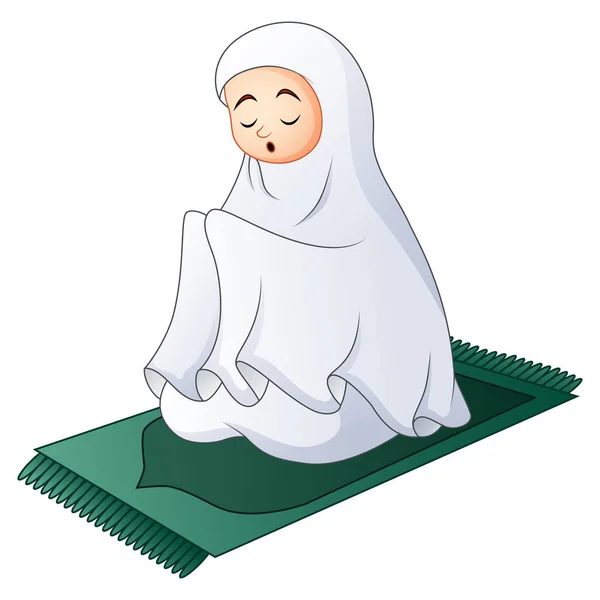 Detail Gambar Perempuan Berdoa Animasi Nomer 24
