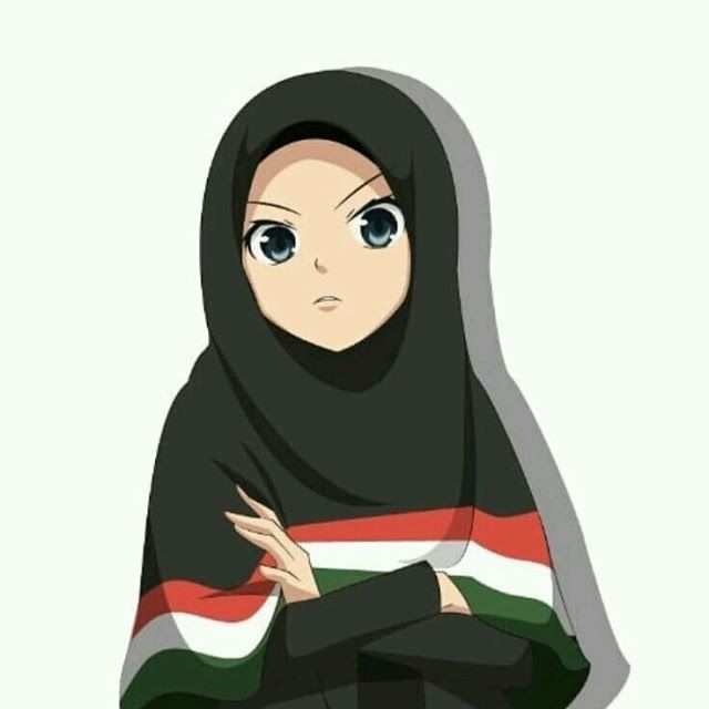Detail Gambar Perempuan Hijab Animasi Nomer 23