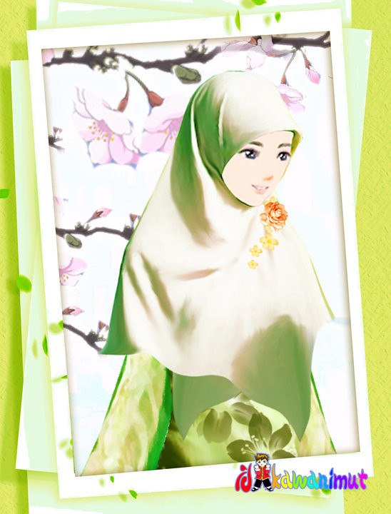 Detail Gambar Perempuan Muslimah Kartun Nomer 45