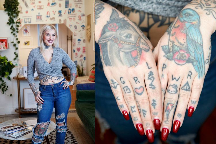 Detail Gambar Perempuan Tato Nomer 27