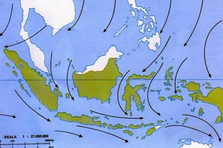 Gambar Pergerakan Angin Muson - KibrisPDR
