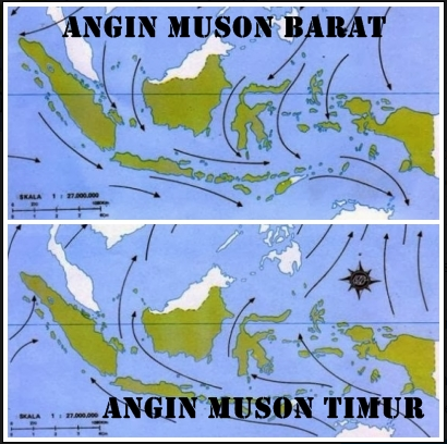 Detail Gambar Pergerakan Angin Muson Nomer 4
